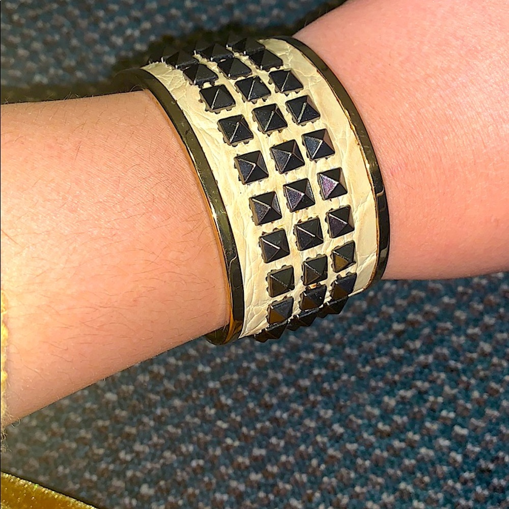 Real Crocodile 🐊 Studded Cuff GIORGIO’s